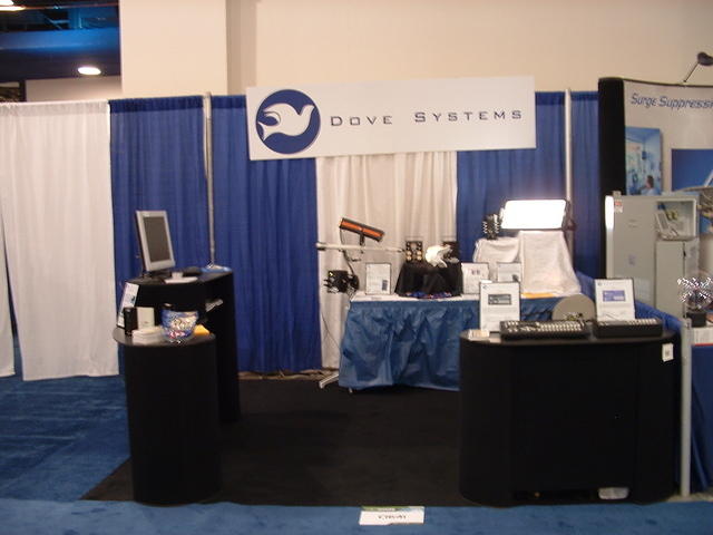 The Dove booth