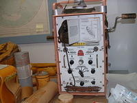 Lifeboat transmitter.